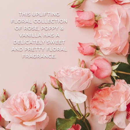 detail Baylis&Harding Rose, Poppy & Vanilla Sada péče o tělo, 5dílná