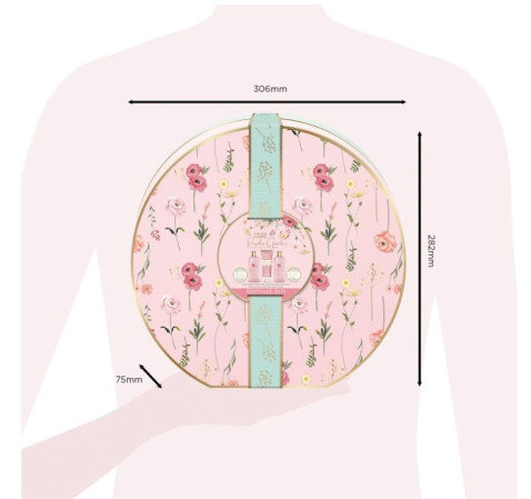 detail Baylis&Harding Rose, Poppy & Vanilla Sada péče o tělo, 5dílná