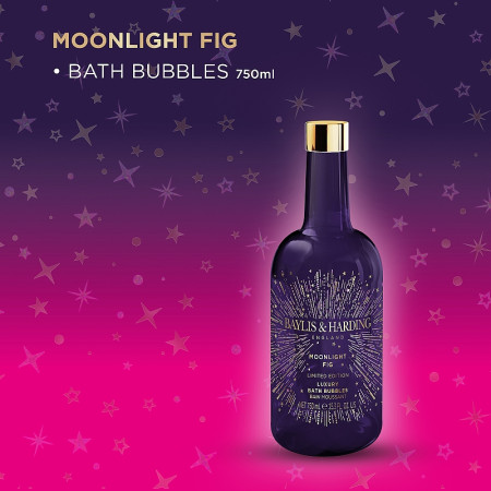 detail Baylis&Harding Moonlight Fig Pěna do koupele sváteční, 500ml