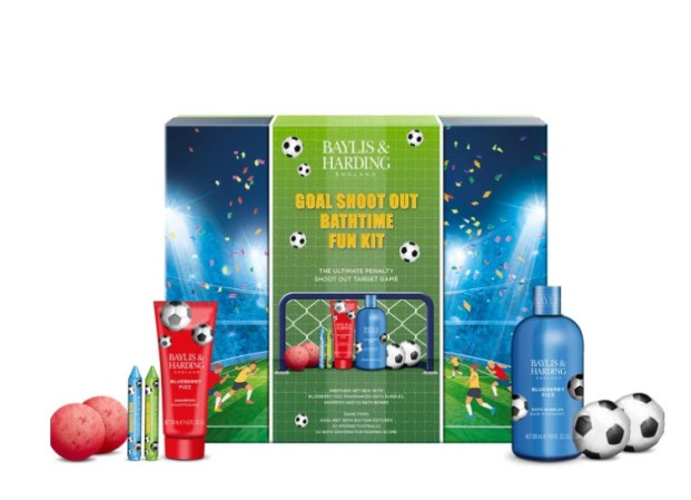 detail Baylis&Harding Hravá dětská sada do koupele, Fotbal, 9dílná