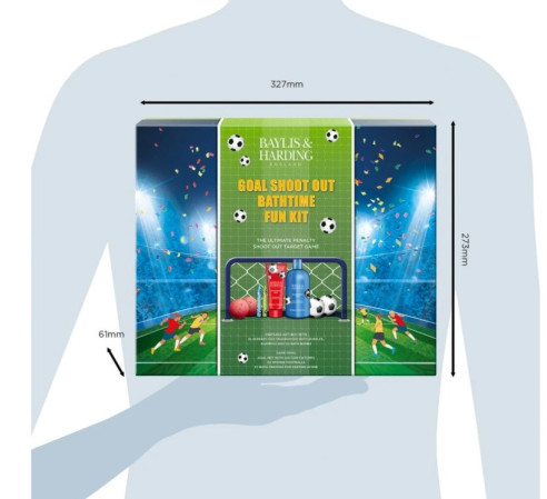 detail Baylis&Harding Hravá dětská sada do koupele, Fotbal, 9dílná