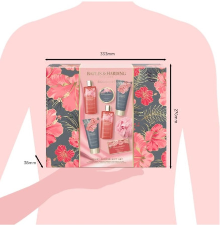 detail Baylis&Harding Boudoire, velká dárková sada, 7dínlá