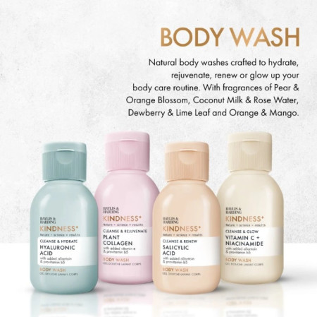 detail Baylis&Harding Discovery set Kindness, sprchové gely MIX 4x 100ml