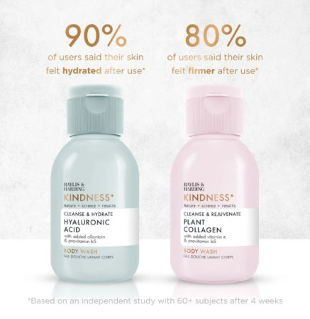 detail Baylis&Harding Discovery set Kindness, sprchové gely MIX 4x 100ml