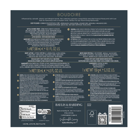 detail Baylis&Harding Tropical Paradise, dárkový set v dóze, 4dílný