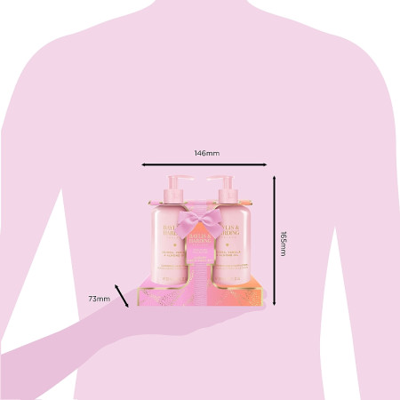 detail Baylis&Harding Jojoba, Vanilla, Almond, péče o ruce 2x 300ml