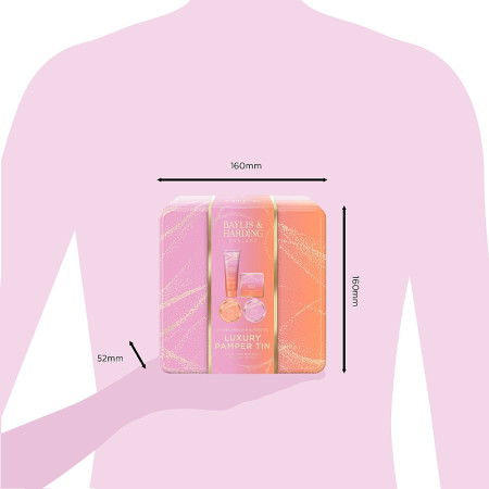 detail Baylis&Harding Jojoba, Vanilla, Almond Dárková sada péče o tělo, 4dílná