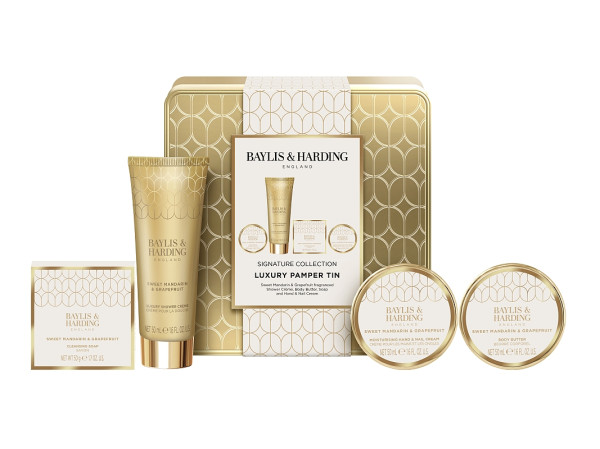 detail Baylis&Harding Mandarin&Grapefruit, dárkový set, 4dílný
