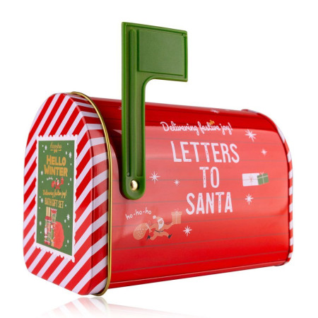 detail Accentra Hello Winter, dárková sada péče o tělo v plechovém boxu