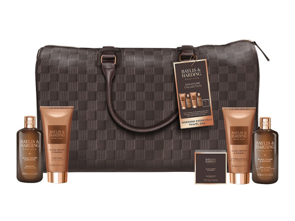 detail Baylis&Harding Černý pepř & ženšen Dárková sada v tašce, 6dílná