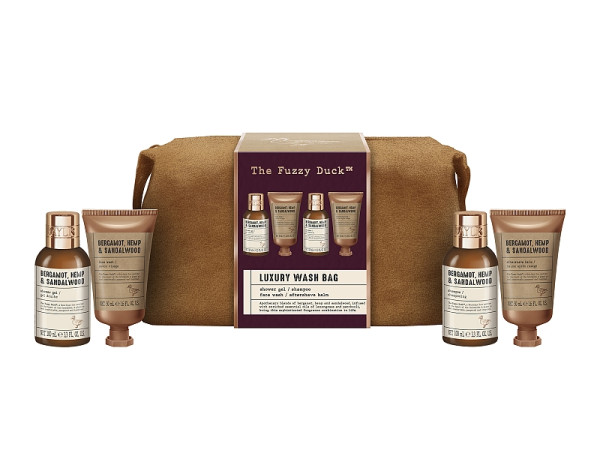 detail Baylis&Harding Bergamot, Hemp & Sandalwood Dárkový set, 5dílný