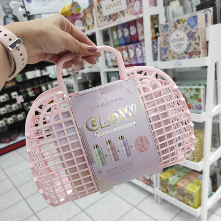 detail Grace Cole Sweet Orange & Ylang Ylang, dárkový set v košíku