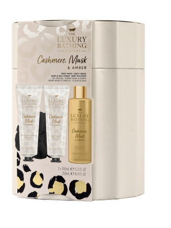 detail Grace Cole Kašmír, Mošus & Ambra, dárková sada v plechovém boxu