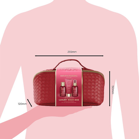 detail Baylis&Harding Midnight Cherry Set v dárkové tašce, 4dílný