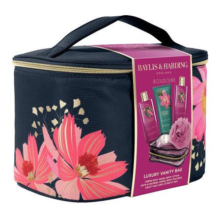 detail Baylis&Harding Tropical Paradise Set ve velké kosmetické tašce, 6dílný