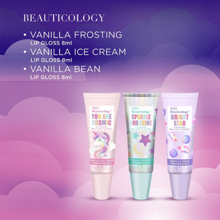 detail Baylis & Harding Unicorn Dárková sada lesků na rty, 3x 8ml