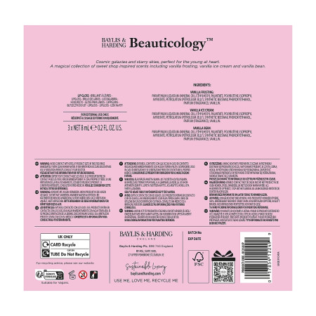 detail Baylis & Harding Unicorn Dárková sada lesků na rty, 3x 8ml