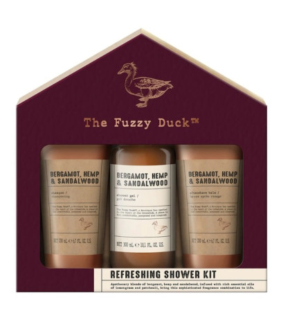 detail Baylis&Harding Bergamot, Hemp, Sandalwood, sada péče o tělo, 3dílná