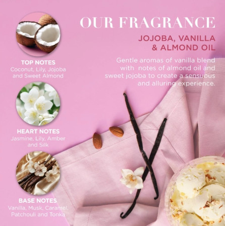 detail Baylis&Harding Jojoba, Vanilla, Almond Dárková sada péče o tělo, 2dílná