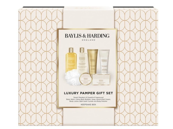 detail Baylis&Harding Mandarin & Grapefruit Dárková sada velká, 7dílná