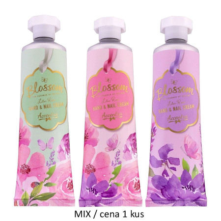 detail Accentra BLOSSOM purple, krém na ruce 60ml MIX / cena 1ks