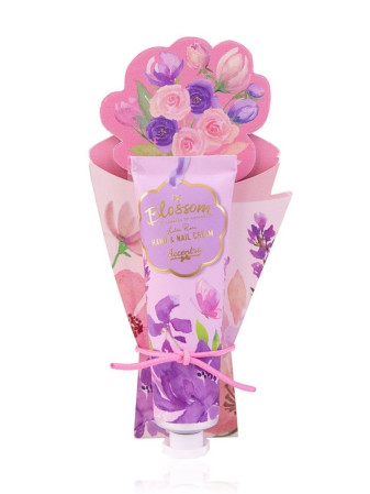 detail Accentra Krém na ruce s pilníkem 30ml, BLOSSOM purple