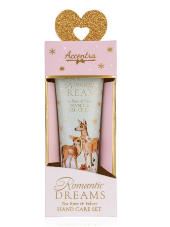 detail Accentra Romantic Dreams, pilníček a krém na ruce 30ml