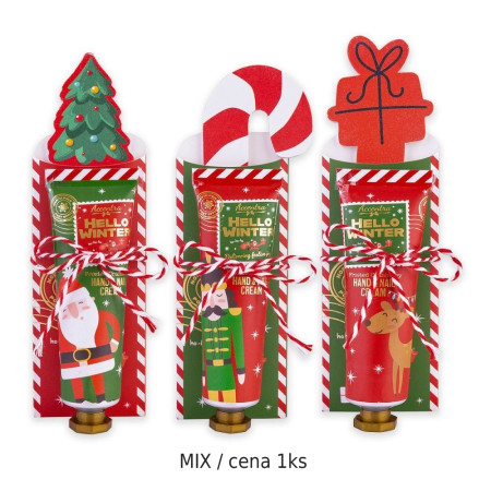 detail Accentra Hello Winter, krém na ruce 60ml a pilníček MIX / 1ks