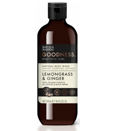 detail Baylis&Harding Sprchový gel - Goodness Lemongrass & Ginger, 500ml