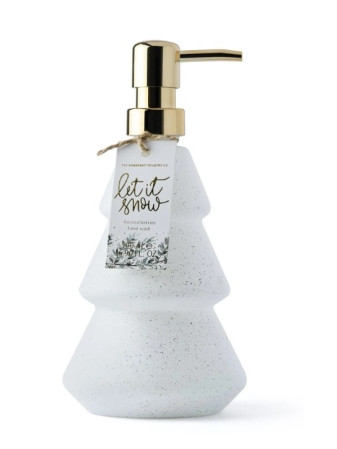 detail Somerset Toiletry LET IT SNOW, tekuté mýdlo ve skle, bílé, 500ml