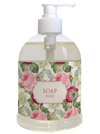 detail Sköna Ting ROSE, tekuté mýdlo 500ml