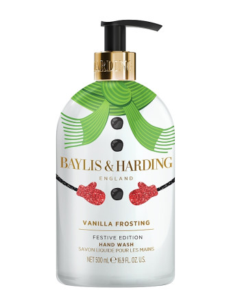 detail Baylis&Harding Tekuté mýdlo Festive 500ml - SNĚHULÁK