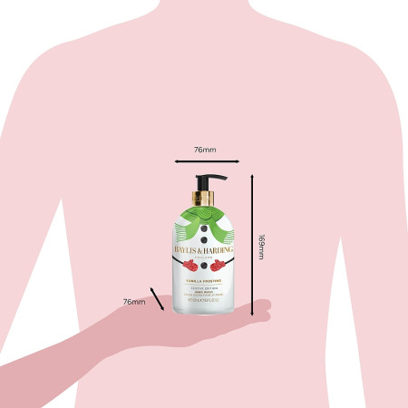detail Baylis&Harding Tekuté mýdlo Festive 500ml - SNĚHULÁK