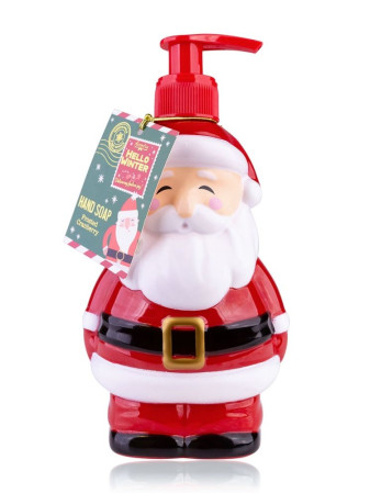 detail Accentra Hello Winter SANTA, tekuté mýdlo 300ml