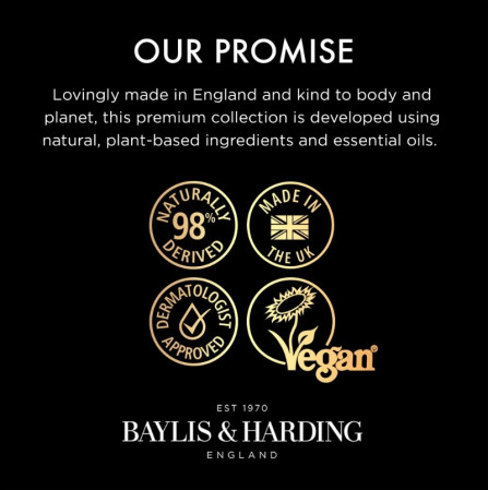 detail Baylis&Harding Náplň tekutého mýdla - Goodness Oud, Cedar & Amber, 500ml