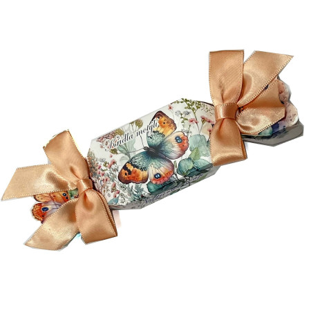 detail Soaptree MÝDLO BONBON 20g - KŘÍDLA MOTÝLÍ mix / cena 1 ks