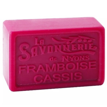 detail La Savonnerie Tuhé mýdlo 100 g - CASSIS, černý rybíz