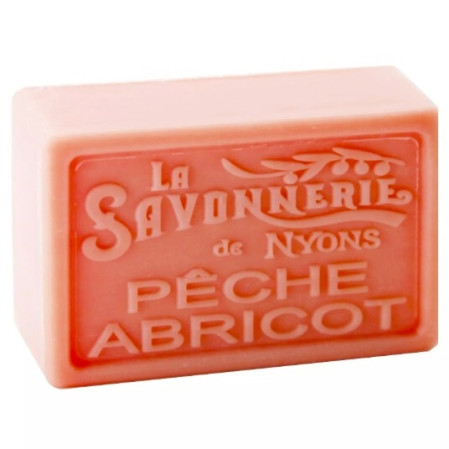 detail La Savonnerie Tuhé mýdlo 100 g - PECHE ABRICOT