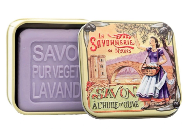 detail La Savonnerie Mýdlo v plechové dóze 100 g - PROVENCE - MOST