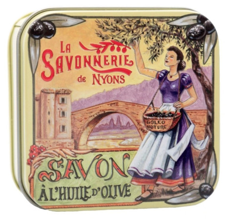 detail La Savonnerie Mýdlo v plechové dóze 100 g - PROVENCE - MOST