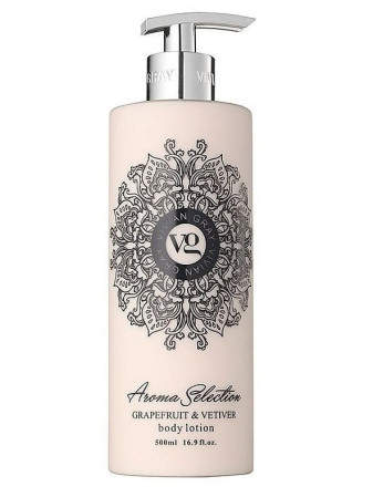detail Vivian Gray AROMA SELECTION Grapefruit & Vetiver, tělové mléko 500 ml