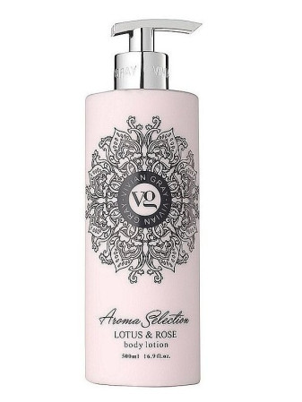 detail Vivian Gray AROMA SELECTION Lotus & Rose, tělové mléko 500 ml