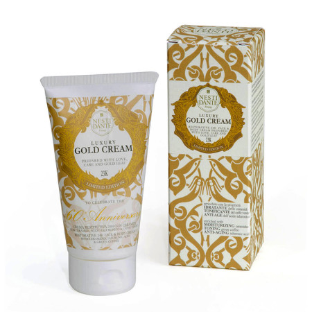 detail Nesti Dante Luxury GOLD CREAM, luxusní tělový krém 150 ml