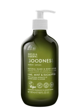 detail Baylis&Harding Tělové mléko Goodnes - Lime, Mint & Eucalyptus, 500ml