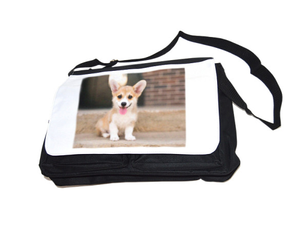 detail FOTODÁREK: Foto TAŠKA PŘES RAMENO 38x30 cm, černá