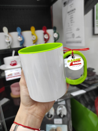 detail Fotohrnek PLASTOVÝ zeleno-bílý 1x foto 300ml