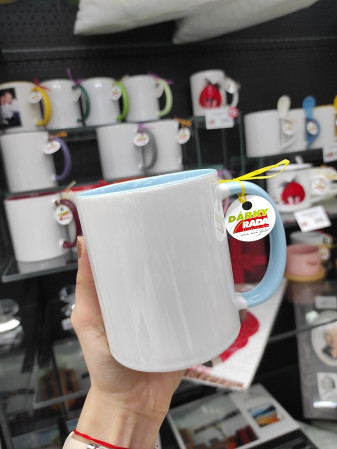 detail Fotohrnek COMBO Pastelový modro-bílý, 1x foto, 300ml