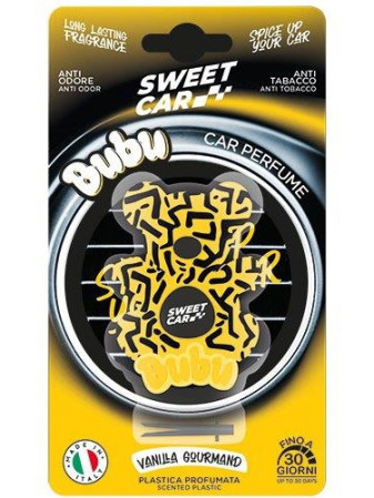 detail Sweet Car BUBU - Vanila Gourmand, vůně do auta, 30dnů