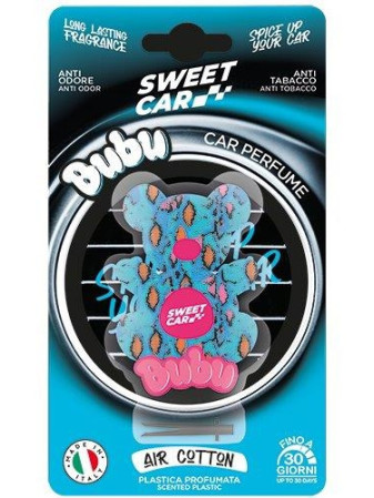 detail Sweet Car BUBU - Air Cotton, vůně do auta, 30dnů