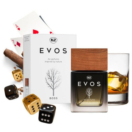 detail EVOS PARFUMÉ 50ml - BOSS, parfém do auta